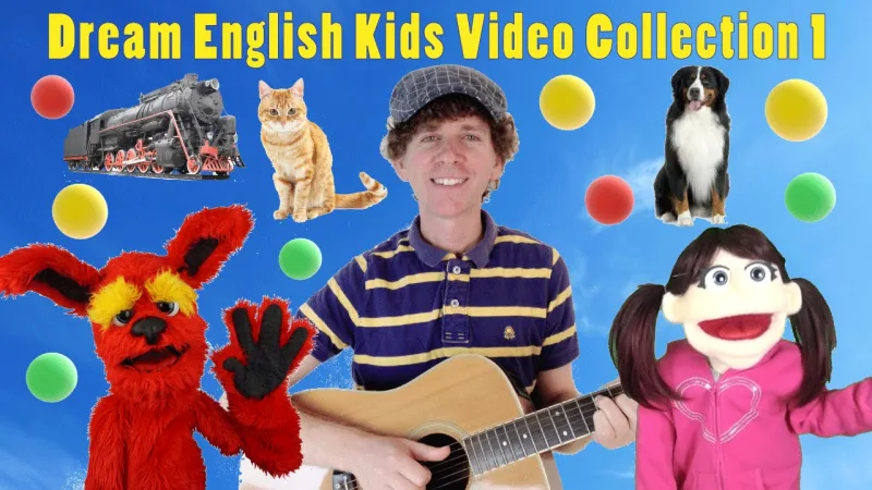 Dream English Kids和Matt叔叔一起学英语，总计925集，1080P高清视频带英文字幕，百度网盘下载！-Roykid-洛伊儿童