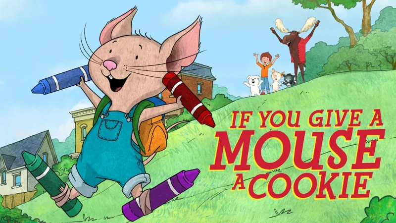 Amazon英文动画《If You Give a Mouse a Cookie 如果你给老鼠吃饼干》全1-2季共74集，1080P高清视频带英文字幕，百度网盘下载！-Roykid-洛伊儿童