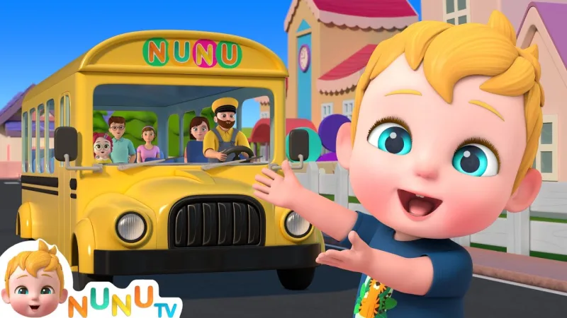 Youtube《NuNu Tv – Nursery Rhymes》全376集，1080P高清视频带英文字幕，百度网盘下载！-Roykid-洛伊儿童