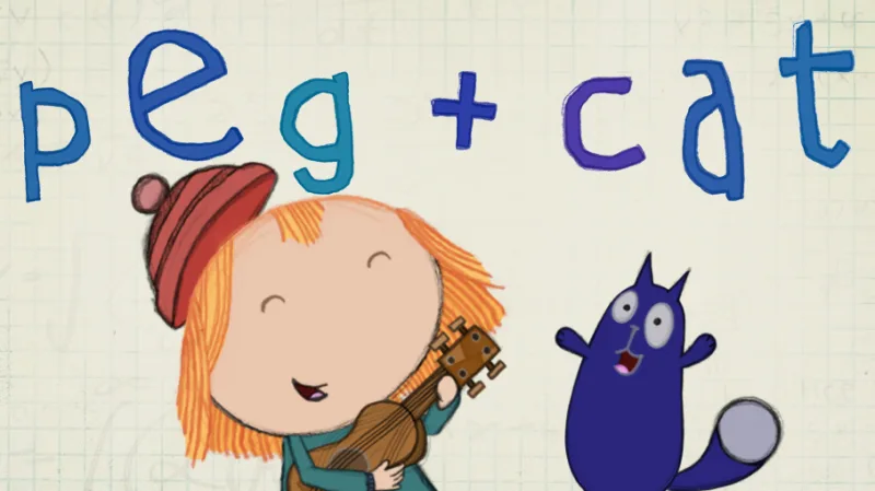 美国PBS英文动画《Peg + Cat 佩格和小猫》全1-8季共130集，1080P高清视频带英文字幕，百度网盘下载！-Roykid-洛伊儿童