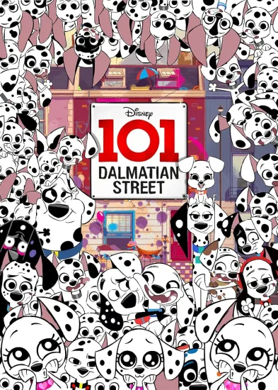 迪士尼英语动画片《101 Dalmatian Street 101忠狗街头日记》全52集，1080P高清视频带英文字幕，百度网盘下载！-Roykid-洛伊儿童