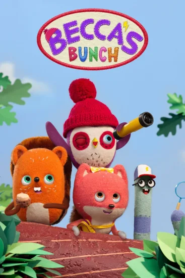 英文启蒙动画《Becca's Bunch 贝卡和伙伴们》全26集，1080P高清视频带英文字幕，百度网盘下载！-Roykid-洛伊儿童