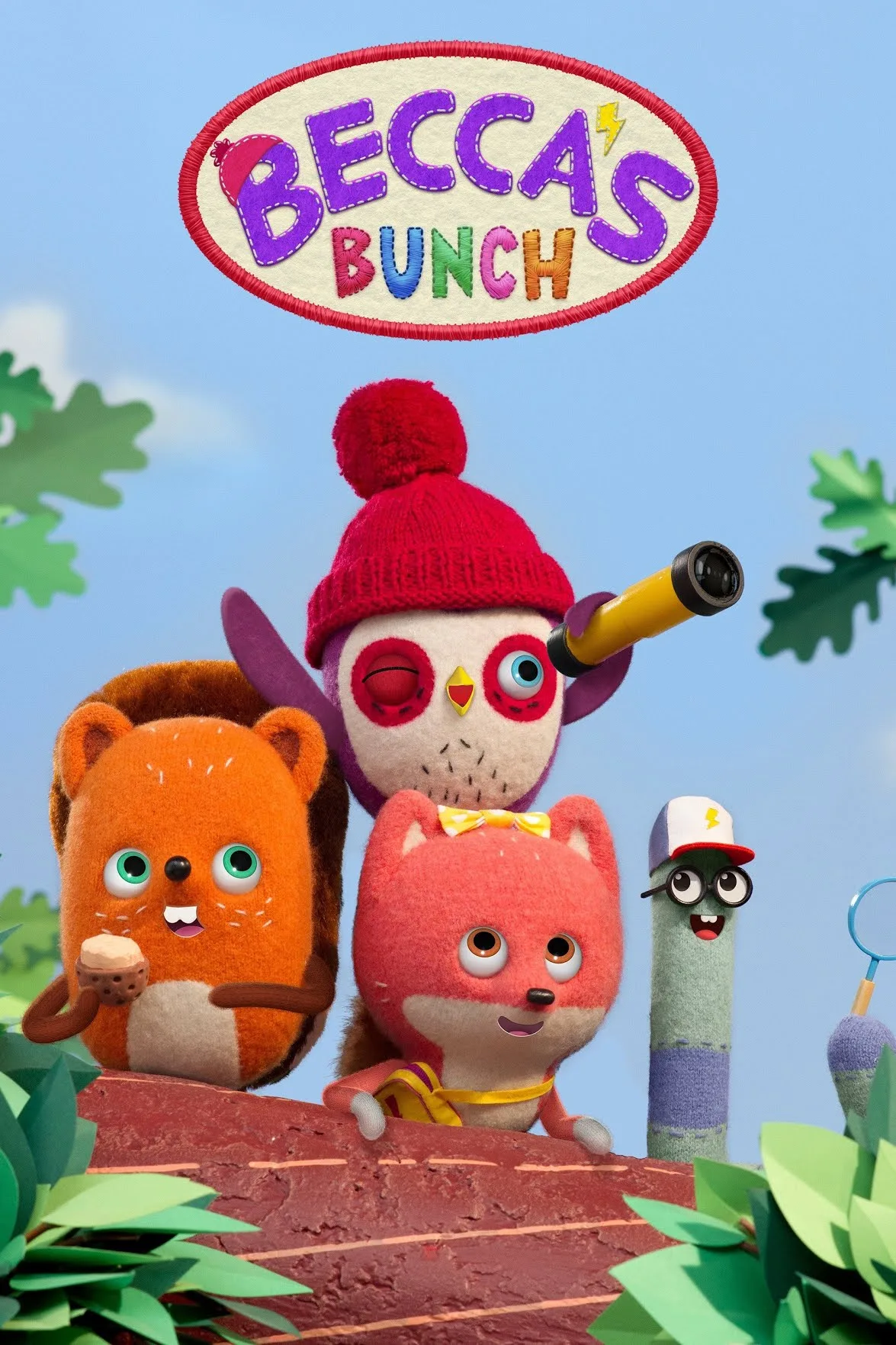 英文启蒙动画《Becca’s Bunch 贝卡和伙伴们》全26集，1080P高清视频带英文字幕，百度网盘下载！-Roykid-洛伊儿童