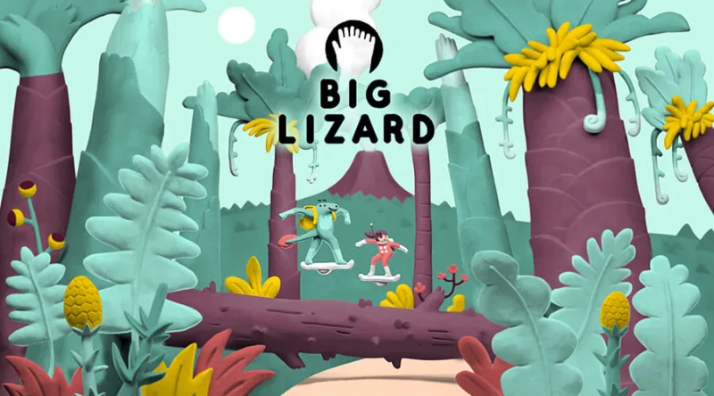 BBC英文动画《Big Lizard 大蜥蜴》全25集，1080P高清视频带英文字幕，百度网盘下载！-Roykid-洛伊儿童