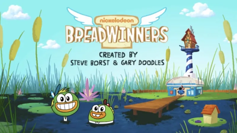 Nickelodeon《Breadwinners 面包快递》全1-2季共40集，1080P高清视频带英文字幕，百度网盘下载！-Roykid-洛伊儿童