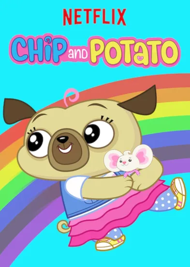 《Chip and Potato 萌宠幼儿园》英文版全3季共56集，1080P高清视频带英文字幕，百度网盘下载！-Roykid-洛伊儿童