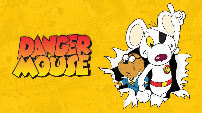图片[1]-英文动画片《Danger Mouse 神勇小白鼠》全二季共99集，1080P高清视频带英文字幕，百度网盘下载！-Roykid-洛伊儿童