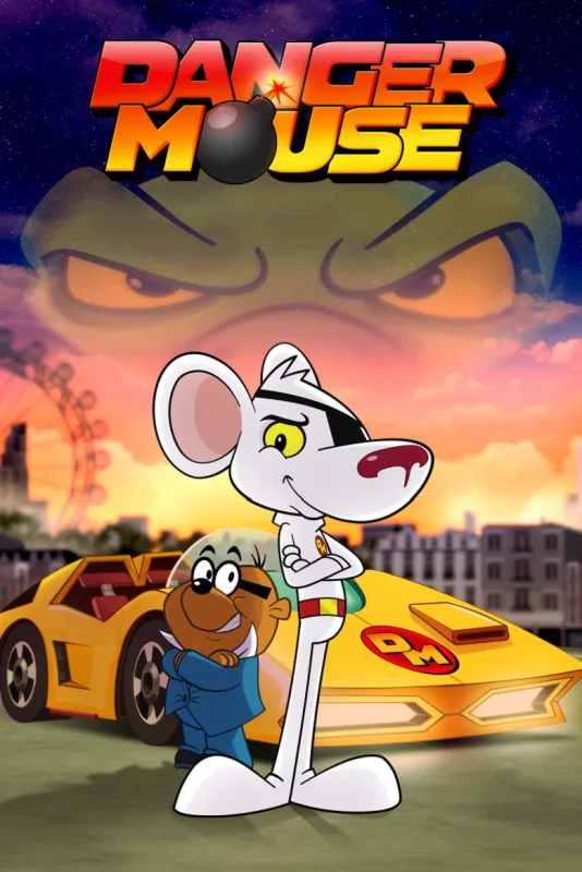 英文动画片《Danger Mouse 神勇小白鼠》全二季共99集，1080P高清视频带英文字幕，百度网盘下载！-Roykid-洛伊儿童