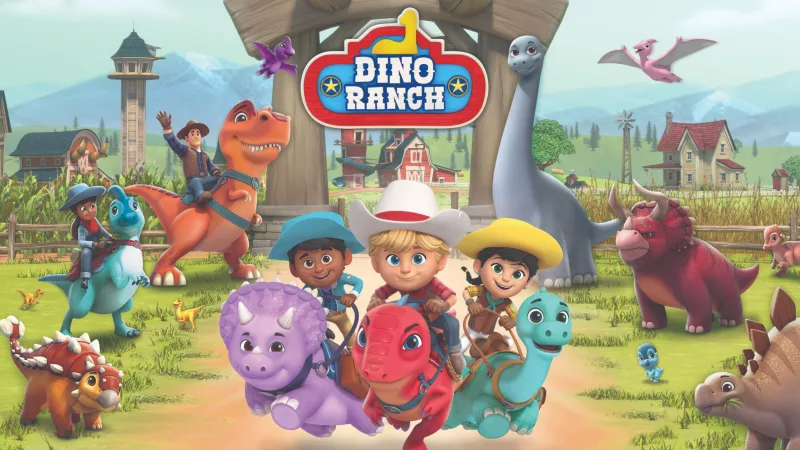 图片[1]-加拿大英文动画片《Dino Ranch 恐龙牧场》全二季共52集，1080P高清视频带英文字幕，百度网盘下载！-Roykid-洛伊儿童