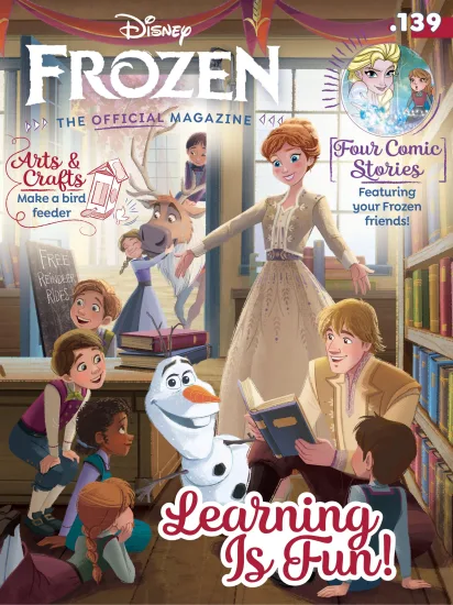 Disney Frozen The Official Magazine – Issue 139, 2025 迪士尼冰雪奇缘官方杂志2025年第142期-Roykid-洛伊儿童