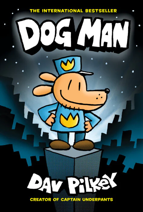 《神探狗Dog Man》幽默原版英文漫画桥梁书，8册PDF绘本+音频MP3，百度网盘下载！-Roykid-洛伊儿童