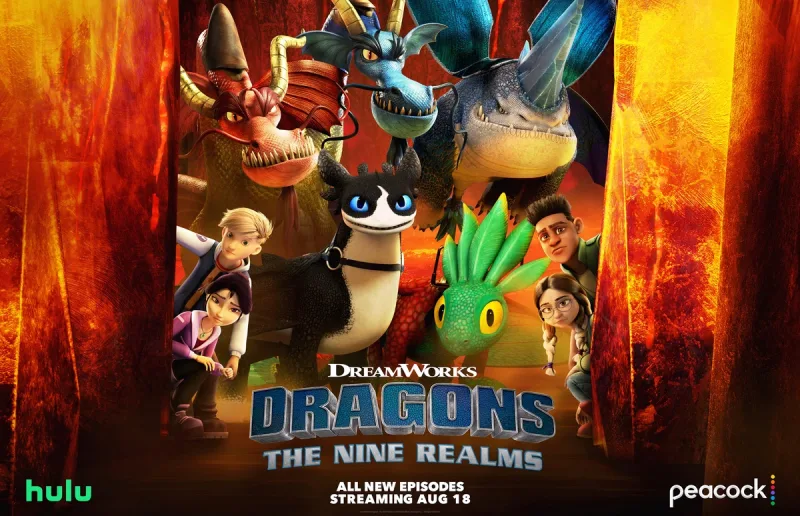 图片[1]-英文动画片《Dragons: The Nine Realms 驯龙高手:九大王国》全2季共52集，1080P高清视频带英文字幕，百度网盘下载！-Roykid-洛伊儿童
