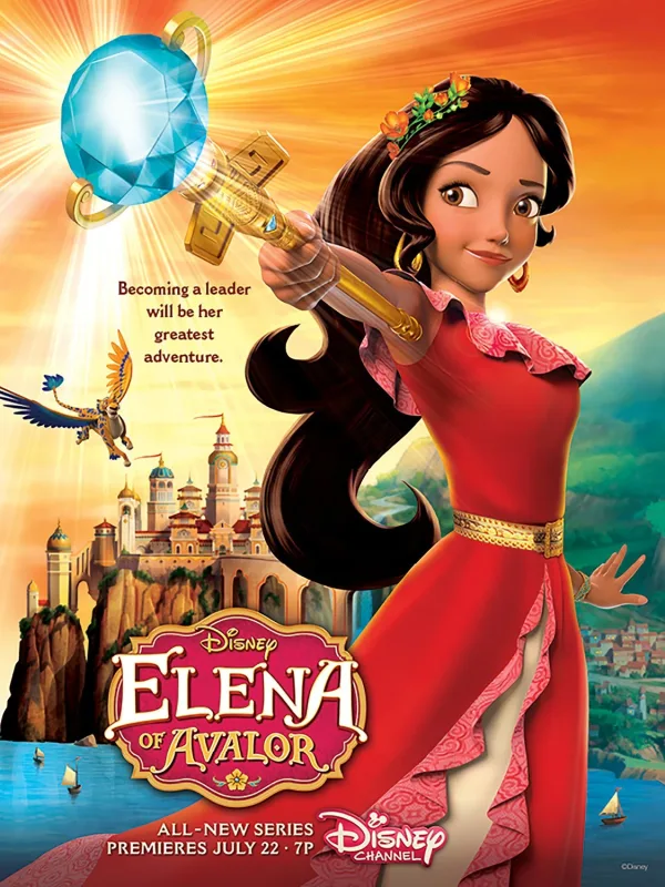 迪士尼英语动画片《Elena of Avalor 艾莲娜公主》全三季共79集，1080P高清视频带英文字幕，百度网盘下载！-Roykid-洛伊儿童