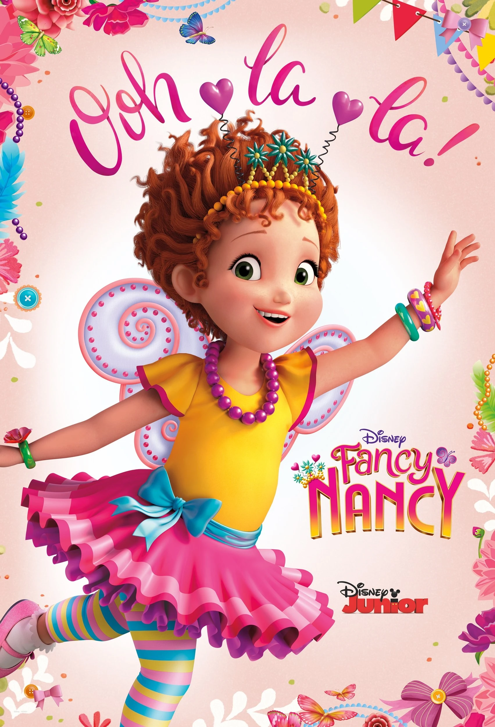 迪士尼动画片Fancy Nancy漂亮的南希，全三季共104集，1080P高清视频带中英文字幕，百度网盘下载！-Roykid-洛伊儿童