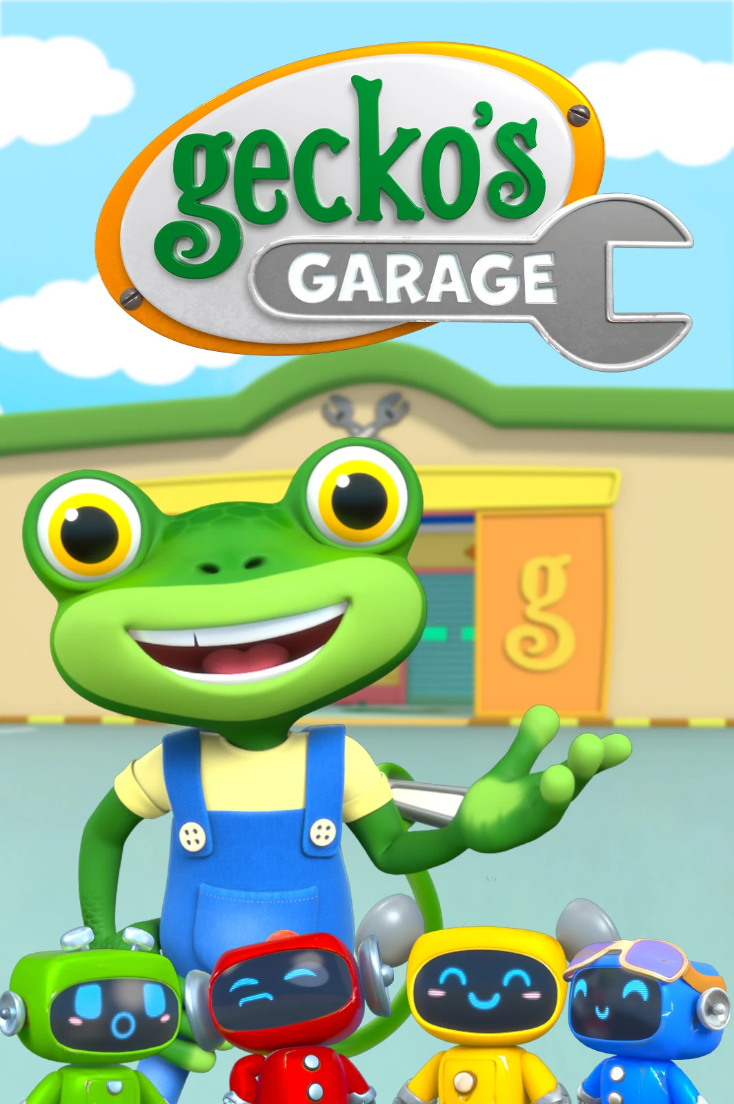 BBC英语启蒙动画片《Gecko’s Garage壁虎的车库》全24集，1080P高清视频带英文字幕，百度网盘下载！-Roykid-洛伊儿童
