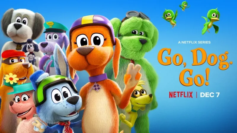 英文动画片《Go Dog Go! 奔跑吧!小狗》全3季共41集，1080P高清视频带英文字幕，百度网盘下载！-Roykid-洛伊儿童