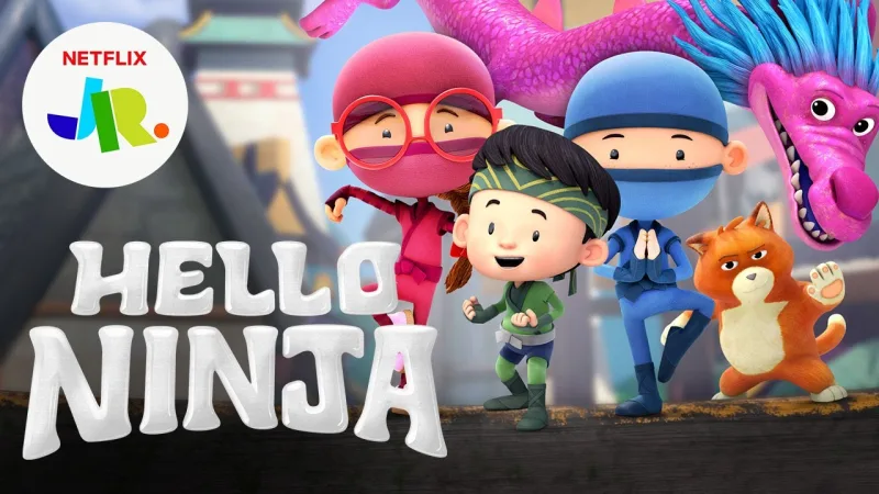图片[1]-英文版《Hello Ninja 哈喽忍者》全4季共39集，1080P高清视频带英文字幕，百度网盘下载！-Roykid-洛伊儿童
