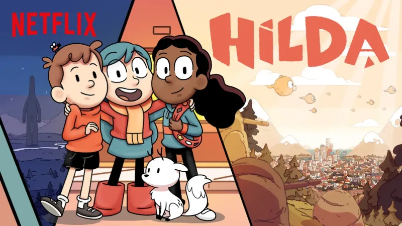 豆瓣评分9.6！冒险奇幻英文动画《Hilda 希尔达》全1-3季共34集，1080P高清视频带英文字幕，百度网盘下载！-Roykid-洛伊儿童
