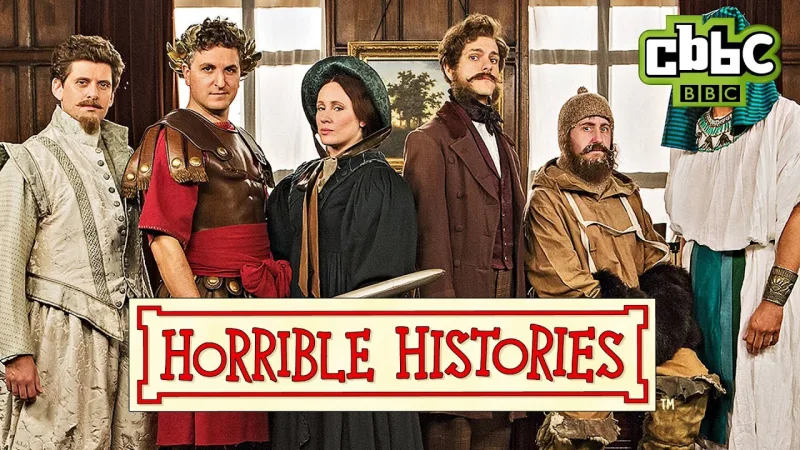 BBC史诗级历史科普剧《Horrible Histories》全1-9季共125集，1080P高清视频带英文字幕，百度网盘下载！-Roykid-洛伊儿童