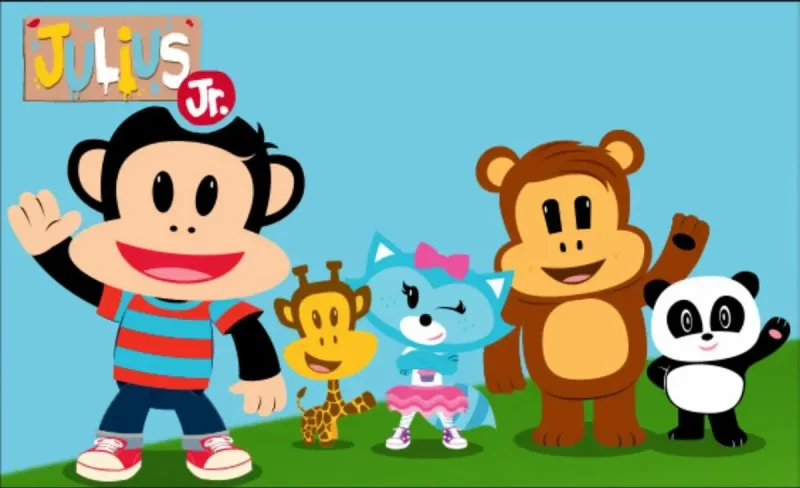 图片[1]-英文动画片《Julius Jr. 小小大嘴猴》全26集，1080P高清视频带英文字幕，带音频MP3，百度网盘下载！-Roykid-洛伊儿童