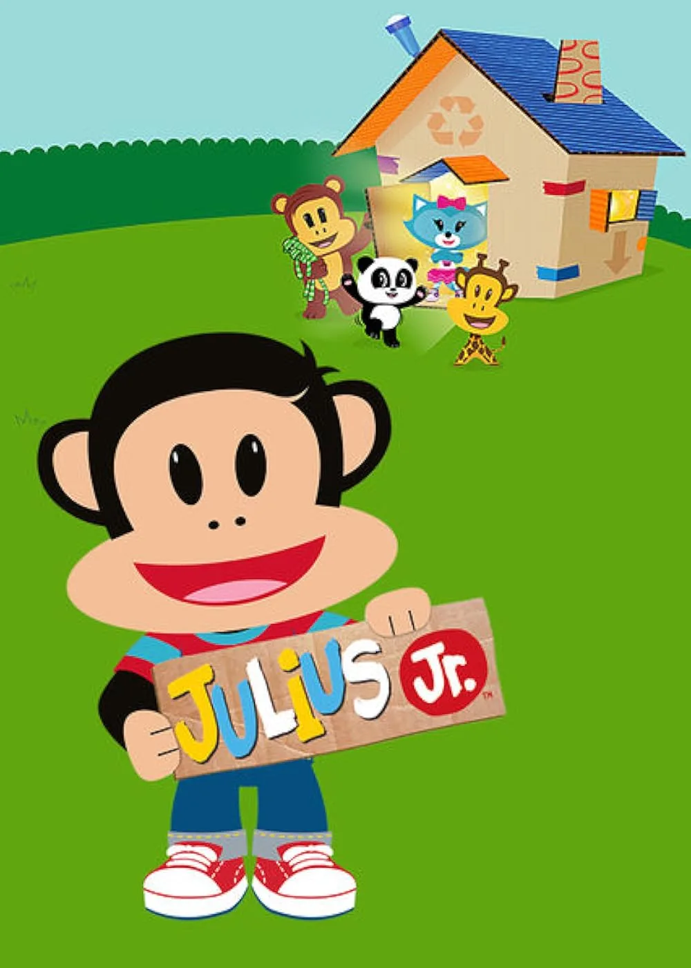 英文动画片《Julius Jr. 小小大嘴猴》全26集，1080P高清视频带英文字幕，带音频MP3，百度网盘下载！-Roykid-洛伊儿童