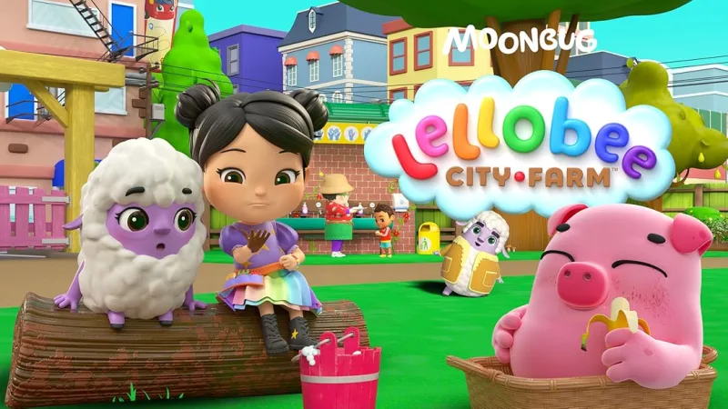 图片[1]-BBC英语启蒙儿歌动画片《Lellobee City Farm》全22集，720P高清视频带英文字幕，百度网盘下载！-Roykid-洛伊儿童