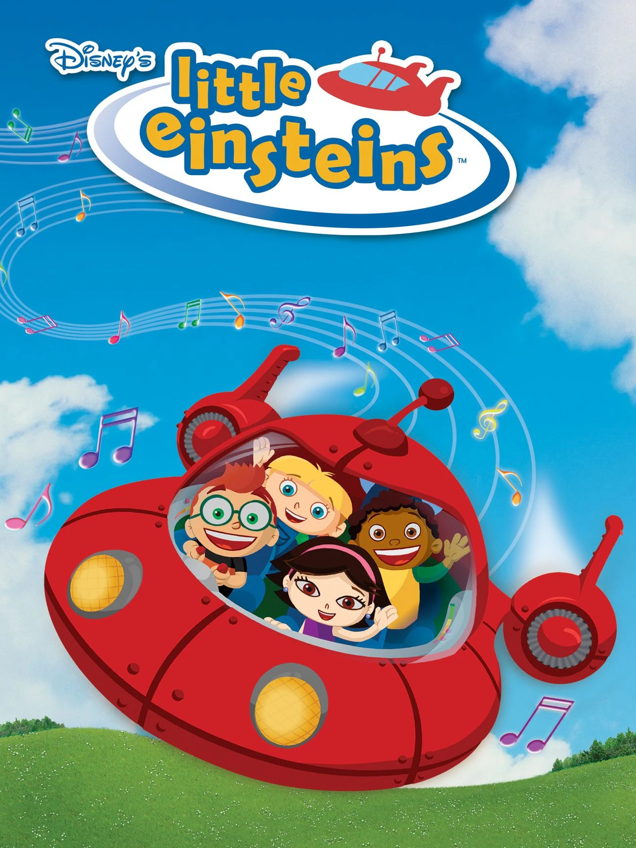 迪士尼英语科普动画片《Little Einsteins小爱因斯坦》全二季共67集，标清视频带英文字幕，百度网盘下载！-Roykid-洛伊儿童