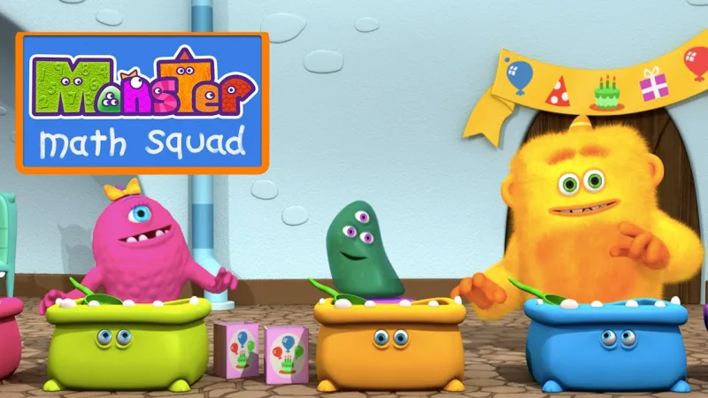 图片[1]-超火爆数学启蒙《怪物数学小分队Monster Math Squad》全2季共50集，1080P高清英语动画片带中英文字幕，百度网盘下载！-Roykid-洛伊儿童