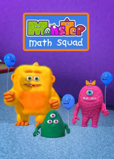 超火爆数学启蒙《怪物数学小分队Monster Math Squad》全2季共50集，1080P高清英语动画片带中英文字幕，百度网盘下载！-Roykid-洛伊儿童