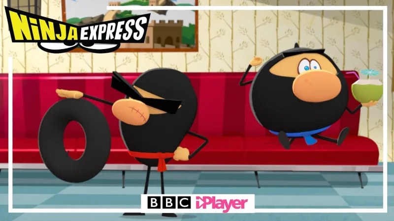 图片[1]-BBC儿童忍者喜剧英文动画《Ninja Express 忍者快递》全52集，1080P高清视频带英文字幕，百度网盘下载！-Roykid-洛伊儿童