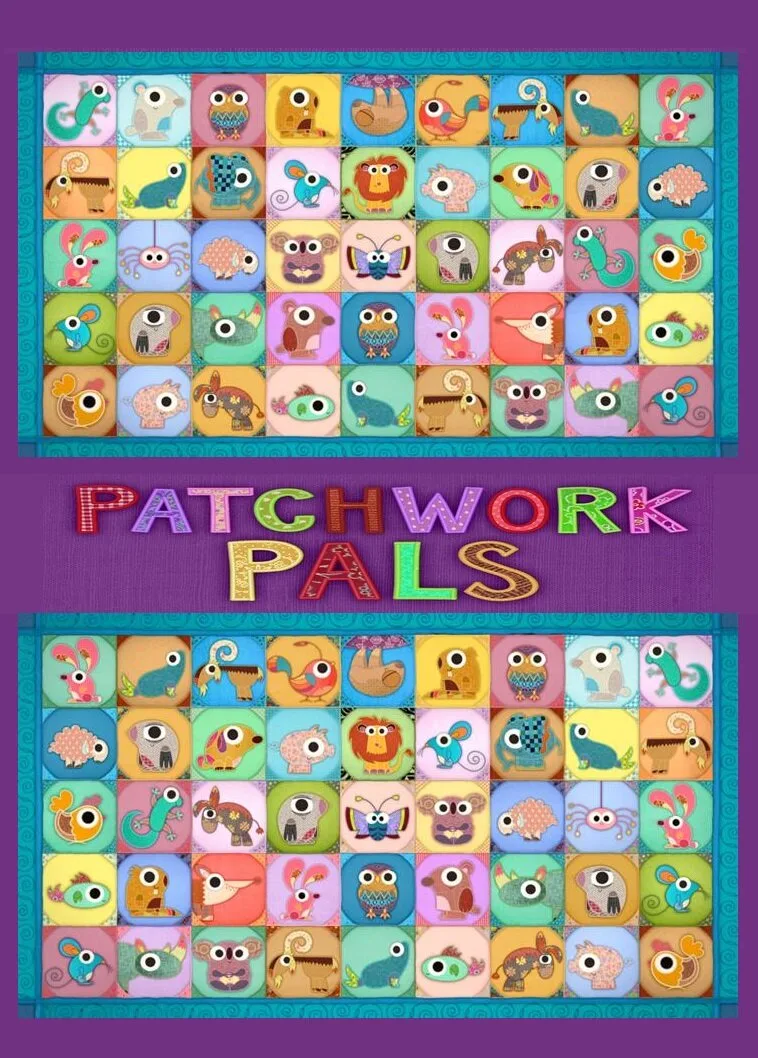 BBC超萌幼儿英语动画片Patchwork Pals布艺小伙伴，适合0-8岁，全2季共52集，1080P高清视频带英文字幕，百度网盘下载！-Roykid-洛伊儿童