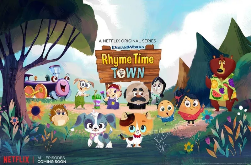 图片[1]-美国梦工厂英文儿歌动画《Rhyme Time Town儿歌童谣城》全2季共21集，1080P高清视频带中英文字幕，百度网盘下载！-Roykid-洛伊儿童