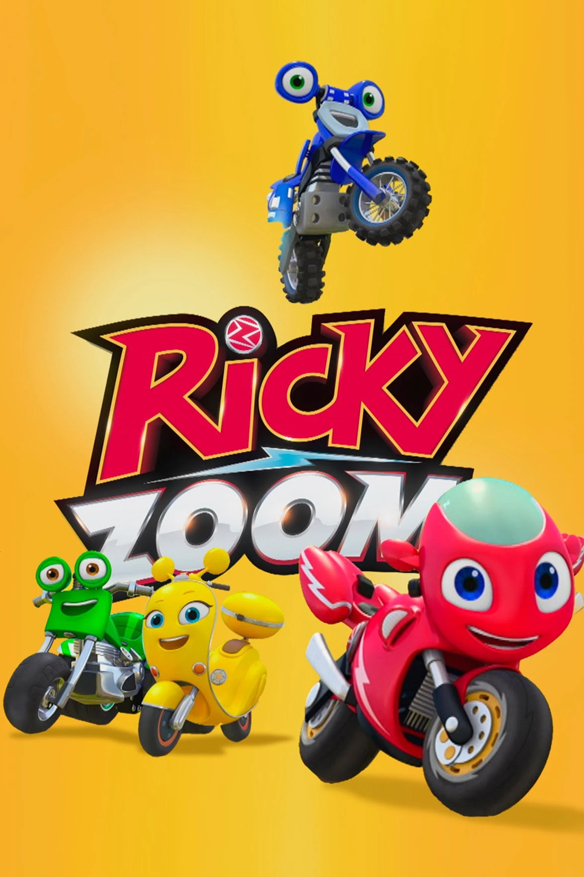 英文动画片《Ricky Zoom 瑞奇冲冲冲》全52集，1080P高清视频带英文字幕，百度网盘下载！-Roykid-洛伊儿童