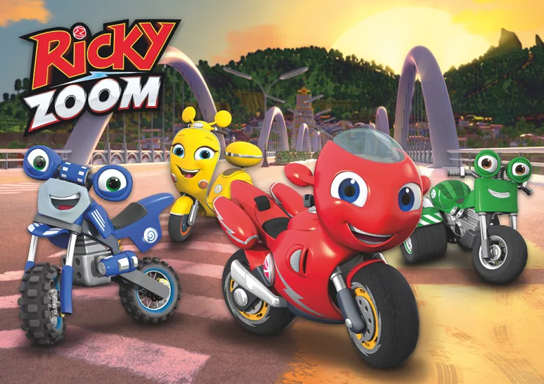 图片[1]-英文动画片《Ricky Zoom 瑞奇冲冲冲》全52集，1080P高清视频带英文字幕，百度网盘下载！-Roykid-洛伊儿童