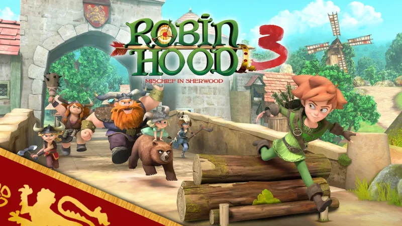 图片[1]-英语动画片《小侠盗罗宾汉Robin Hood Mischief in Sherwood》全52集，720P高清视频带中英文字幕，百度网盘下载！-Roykid-洛伊儿童