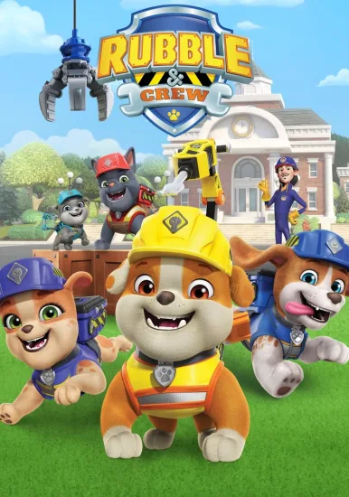 英文动画片《Rubble & Crew 汪汪队之小砾与工程家族》全1-2季共88集，1080P高清视频带英文字幕，百度网盘下载！-Roykid-洛伊儿童
