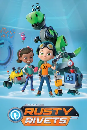 英文版STEM科普动画片《Rusty Rivets 小天才罗斯帝》全三季共150集，1080P高清视频带英文字幕，百度网盘下载！-Roykid-洛伊儿童