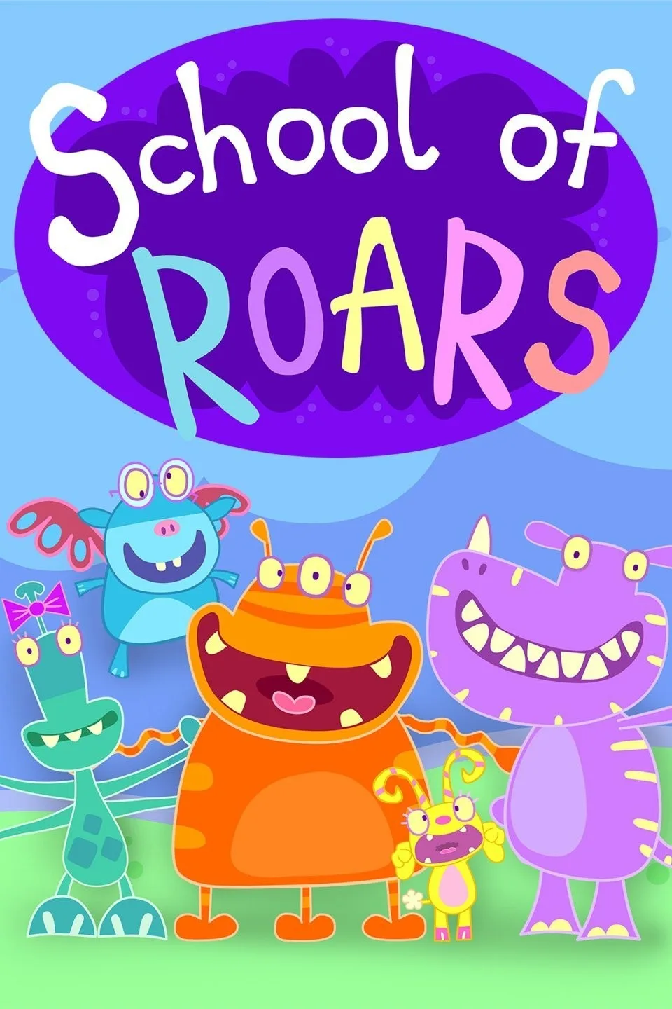 BBC英语启蒙动画School of Roars咆哮学校，适合0-8岁，全2季共104集，1080P高清视频带英文字幕，百度网盘下载！-Roykid-洛伊儿童