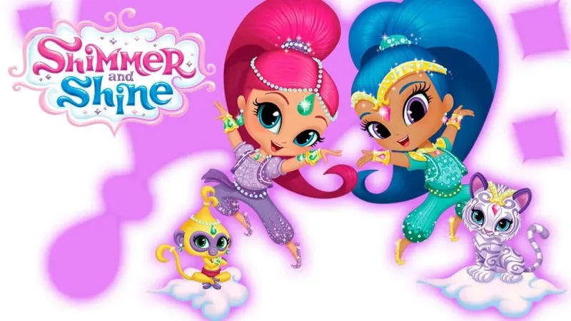 尼克英文儿童频道《Shimmer and Shine 愿望精灵小姐妹》全1-4季共172集，1080P高清视频带英文字幕，百度网盘下载！-Roykid-洛伊儿童