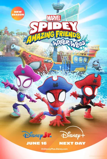 中英文字幕《Spidey and His Amazing Friends蜘蛛侠和他的神奇朋友们》全二季共108集，1080P高清动画片视频，百度网盘下载！-Roykid-洛伊儿童