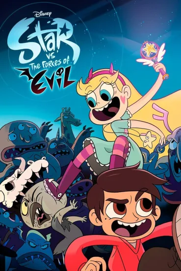 迪士尼英文动画《Star vs the Forces of Evil 星蝶公主》全1-4季共140集，1080P高清视频带英文字幕，百度网盘下载！-Roykid-洛伊儿童