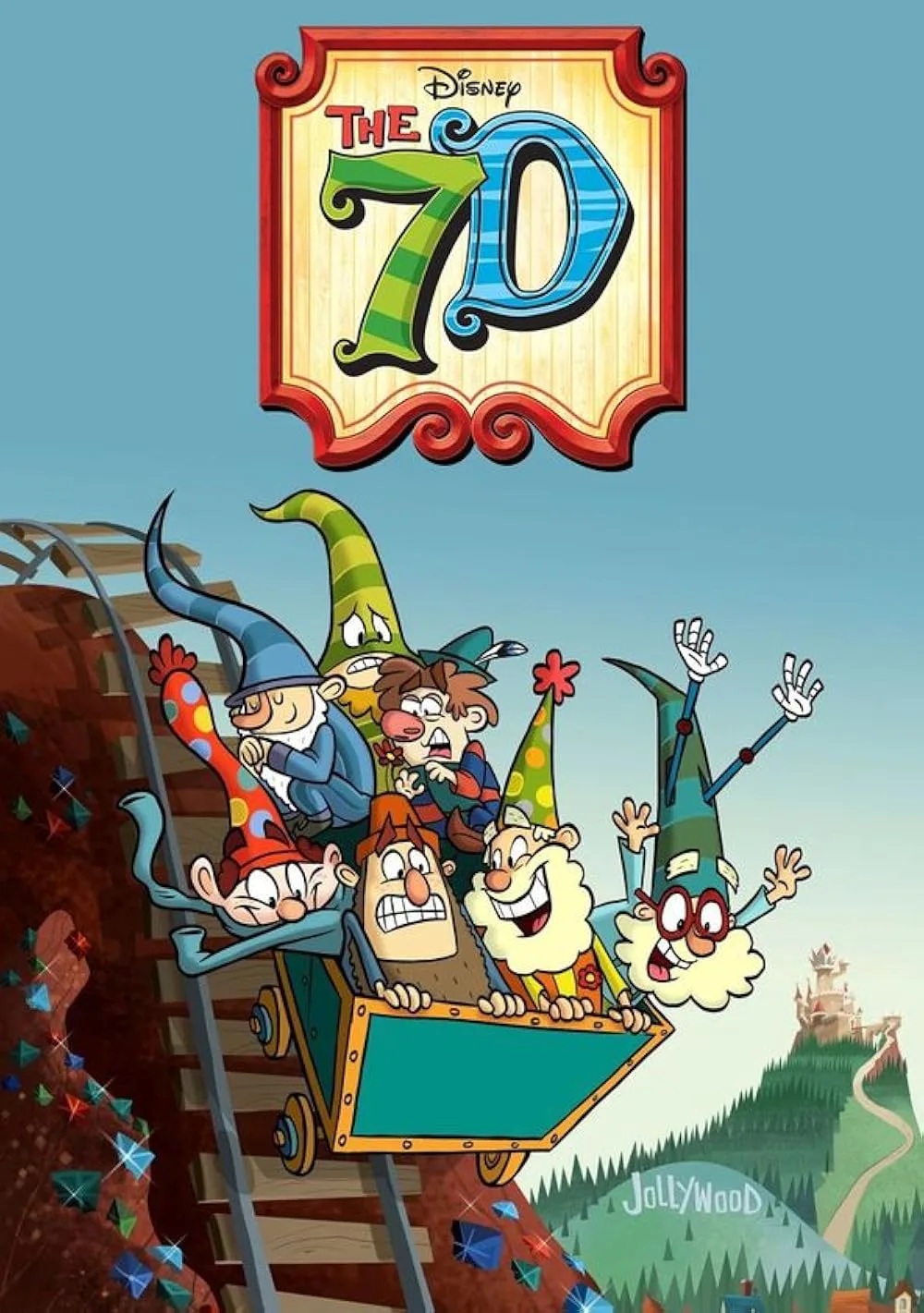 迪士尼英文动画片《The 7D 七宝》七个小矮人全47集，1080P高清视频带英文字幕，百度网盘下载！-Roykid-洛伊儿童