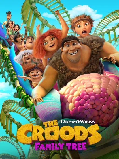 《疯狂原始人:家谱 The Croods: Family Tree》全6季共39集，英文版高清动画片带英文字幕，百度网盘下载！-Roykid-洛伊儿童