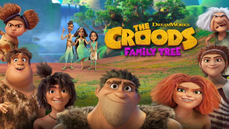 图片[1]-《疯狂原始人:家谱 The Croods: Family Tree》全6季共39集，英文版高清动画片带英文字幕，百度网盘下载！-Roykid-洛伊儿童