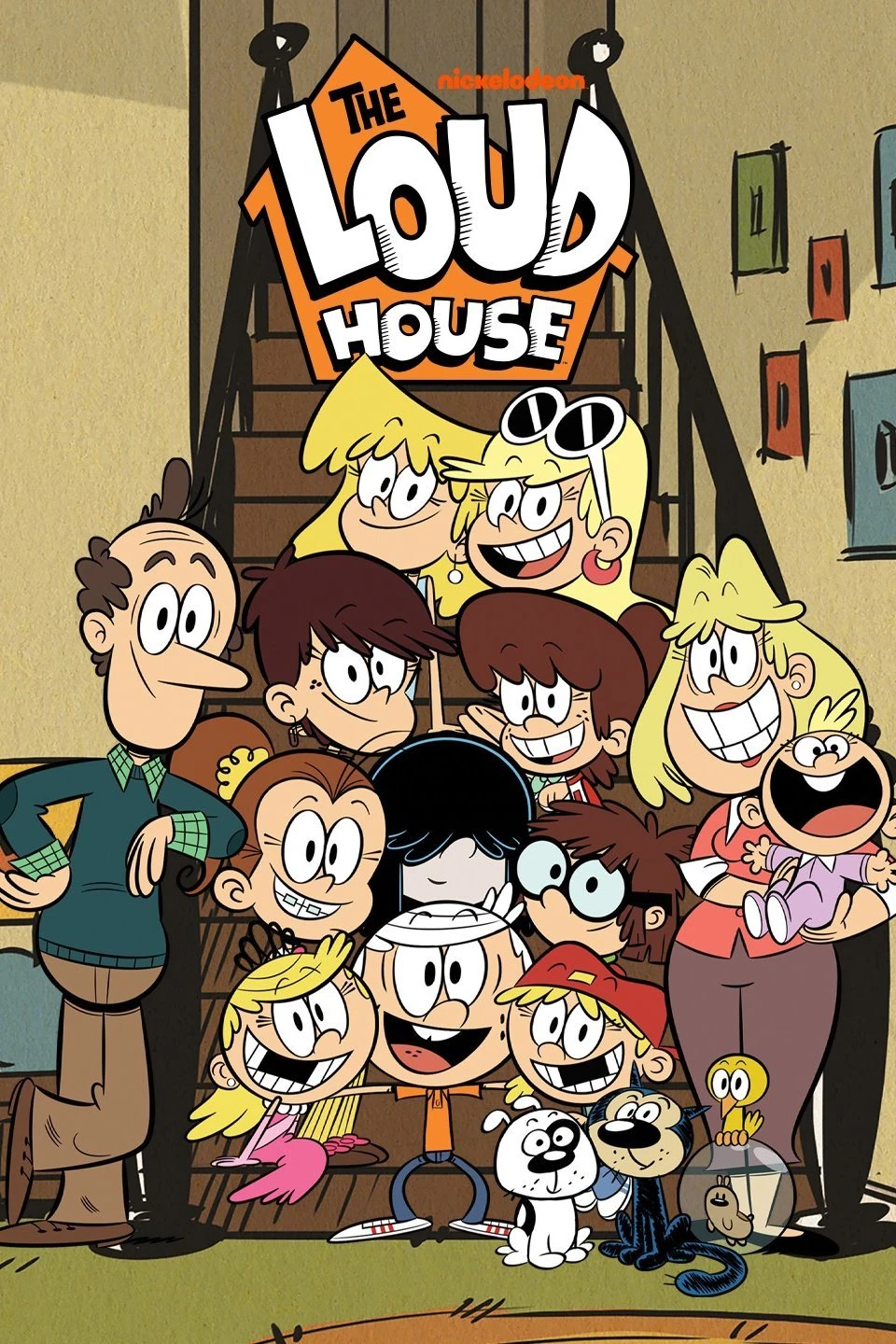 喧闹一家亲英文动画片《The Loud House劳德之家》全四季共199集，1080P高清视频带英文字幕，百度网盘下载！-Roykid-洛伊儿童