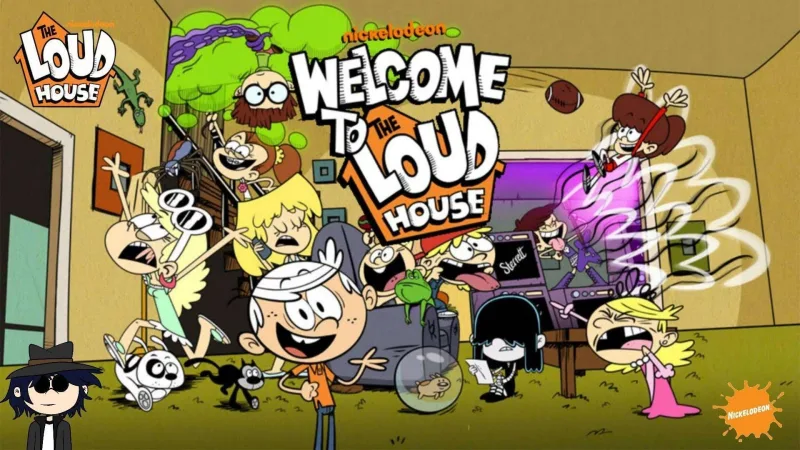 图片[1]-喧闹一家亲英文动画片《The Loud House劳德之家》全四季共199集，1080P高清视频带英文字幕，百度网盘下载！-Roykid-洛伊儿童