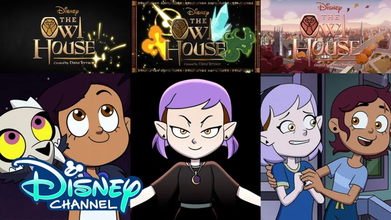 图片[1]-Disney迪士尼奇幻英语动画片《The Owl House猫头鹰魔法社》全三季共43集，1080P高清视频带英文字幕，百度网盘下载！-Roykid-洛伊儿童