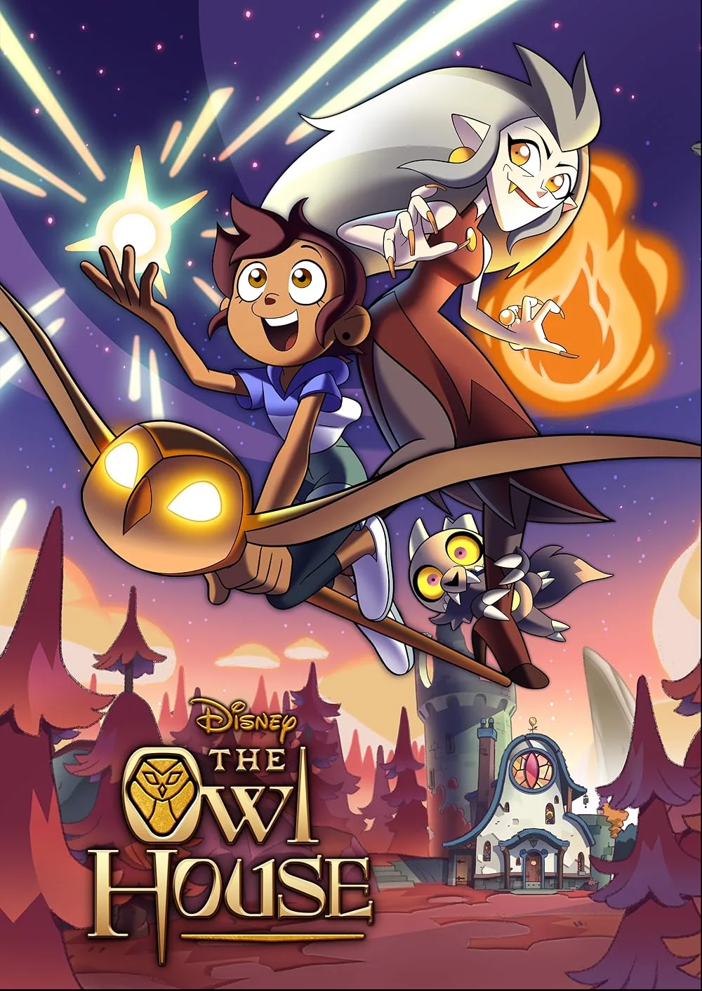 Disney迪士尼奇幻英语动画片《The Owl House猫头鹰魔法社》全三季共43集，1080P高清视频带英文字幕，百度网盘下载！-Roykid-洛伊儿童