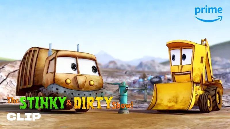 图片[1]-英文动画片《The Stinky & Dirty Show 臭臭和脏脏》全2季共39集，1080P高清视频带英文字幕，百度网盘下载！-Roykid-洛伊儿童
