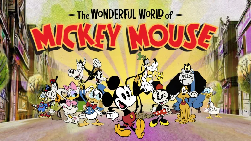 图片[1]-《米老鼠的奇妙世界The Wonderful World of Mickey Mouse》米奇妙世界全2季共24集，1080P高清英文动画片带英文字幕，百度网盘下载！-Roykid-洛伊儿童
